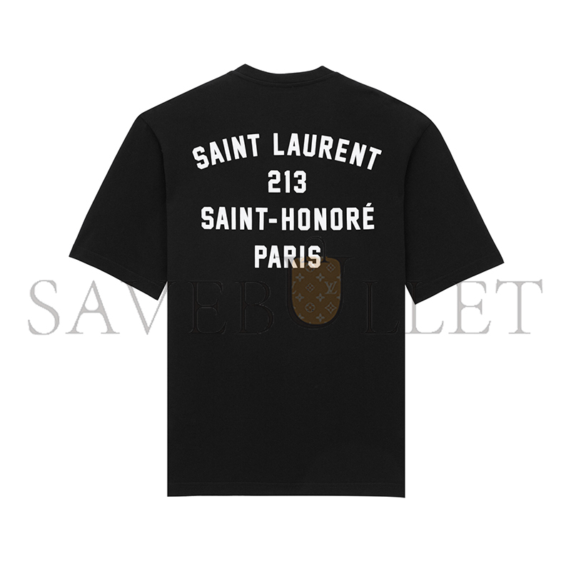 YSL SAINT LAURENT PARIS T-SHIRT 844555YCL361001